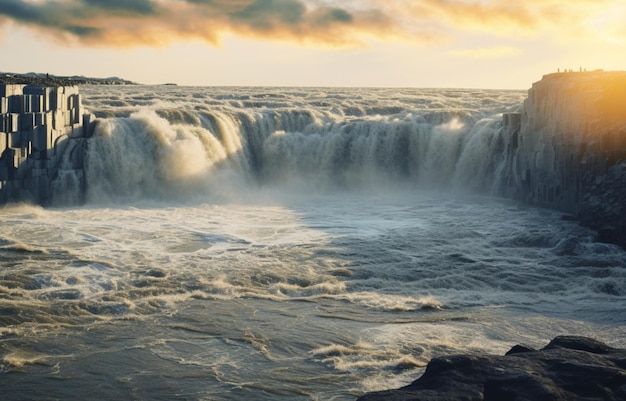 Открытие необыкновенной красоты Ниагарских водопадов в Америке