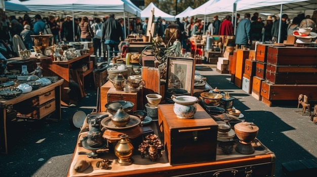 Discovering hidden treasures at the flea market