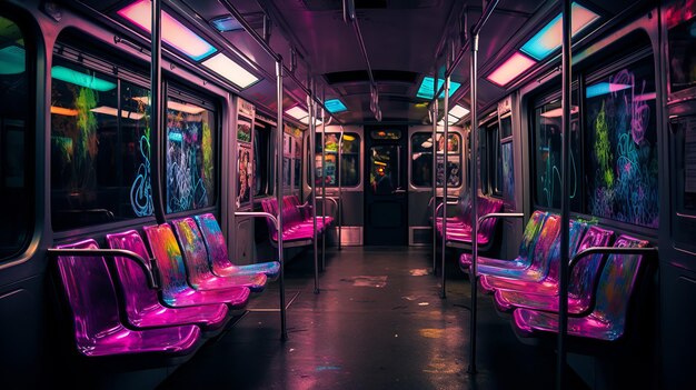 Открытие городских приключений Исследование оживленной жизни метро под городом