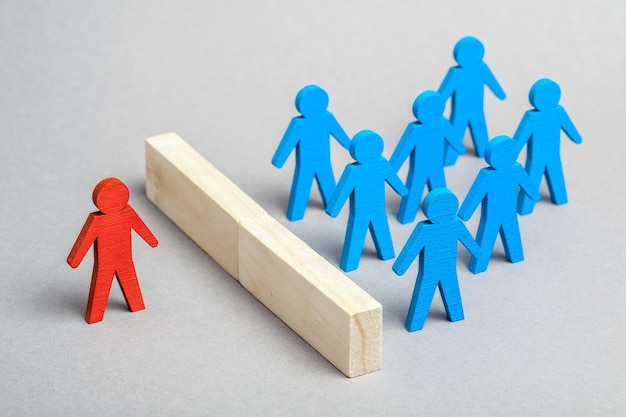 Discrimination in a business team