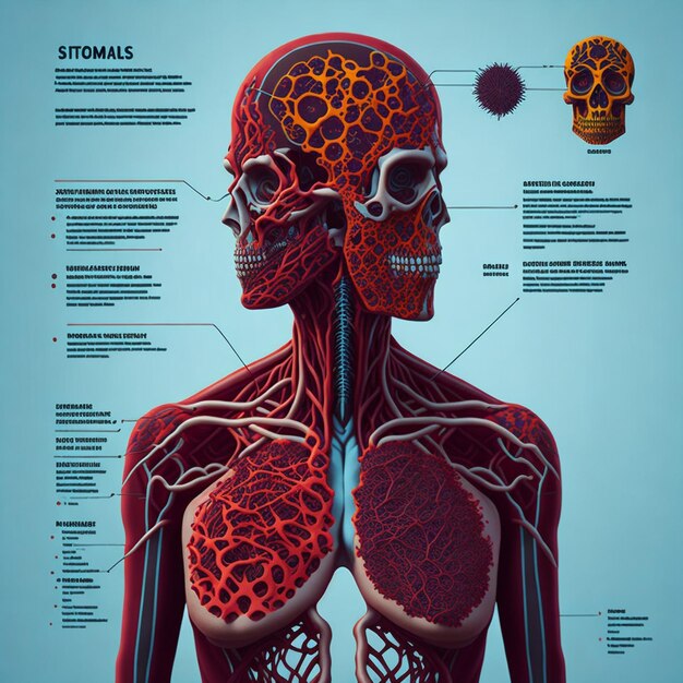 Photo disease ill symptoms ai generated