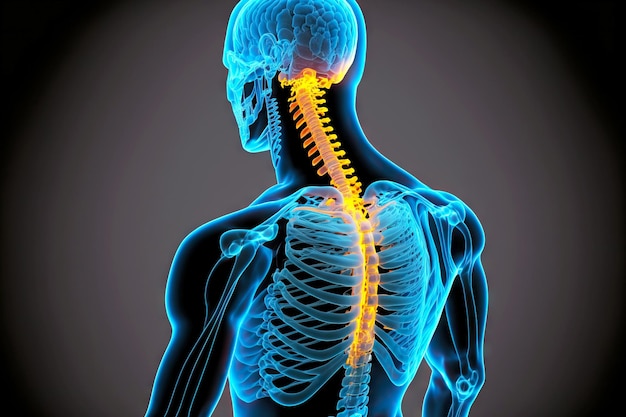 Diseases in shoulders and neck spine pain