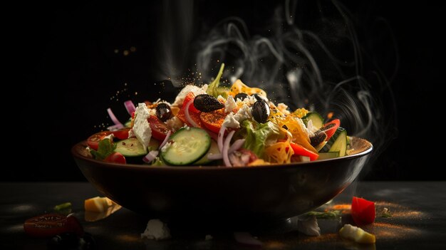 Photo dish with vegetables