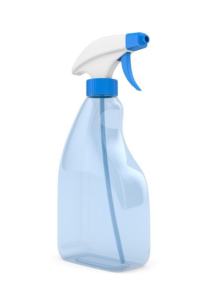 Photo disinfectant spray isolated