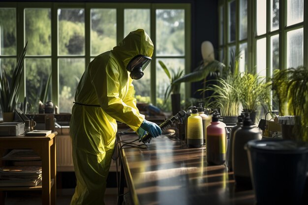 Foto disinfezione in casa