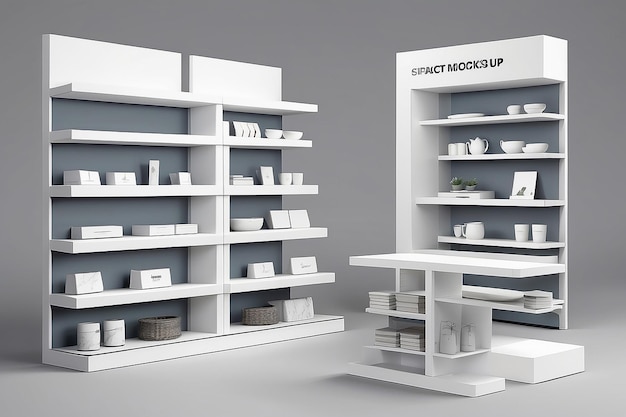 Foto display mockup set van het product