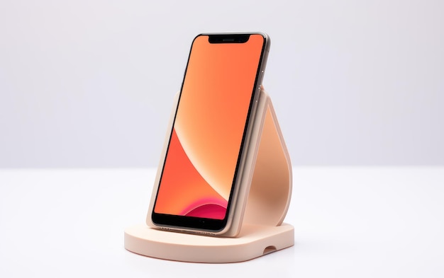 Photo display stand for mobile