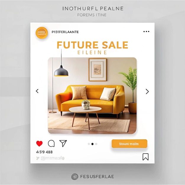 a display for a store called the future in the middle of the room