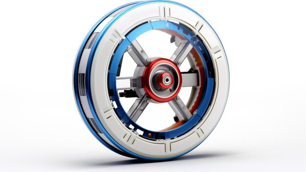 Displaying a 3D miniature Monowheel