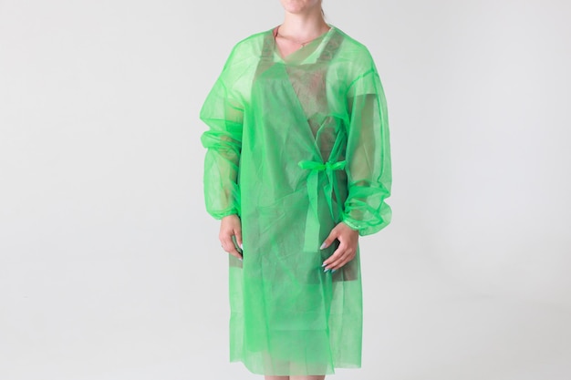 Disposable medical uniform protects against viruses and bacteria