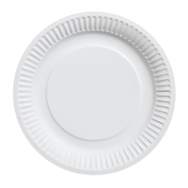 Disposable paper plate