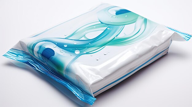 Disposable wet wipes package