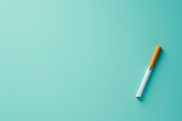 Disposed Cigarette on a Dynamic Background