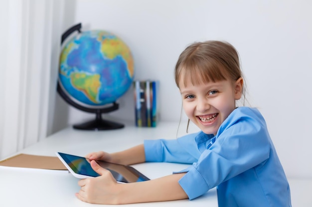 Pagina web di formazione online per l'apprendimento a distanza