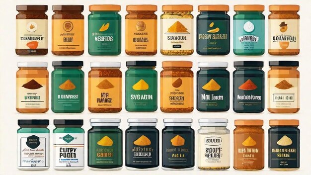 Distinctive Curry Powder Flavors