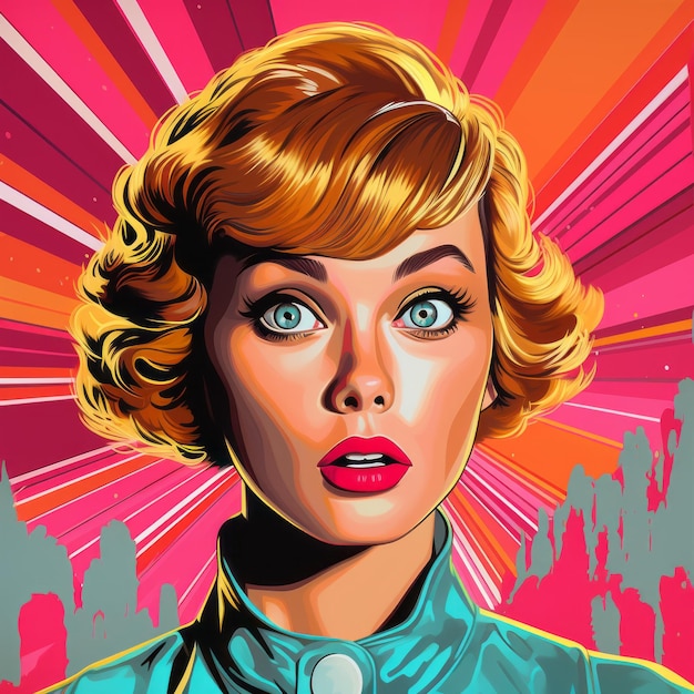 Distinctive Pop Art Illustrations With Retrofuturistic Propaganda Twist