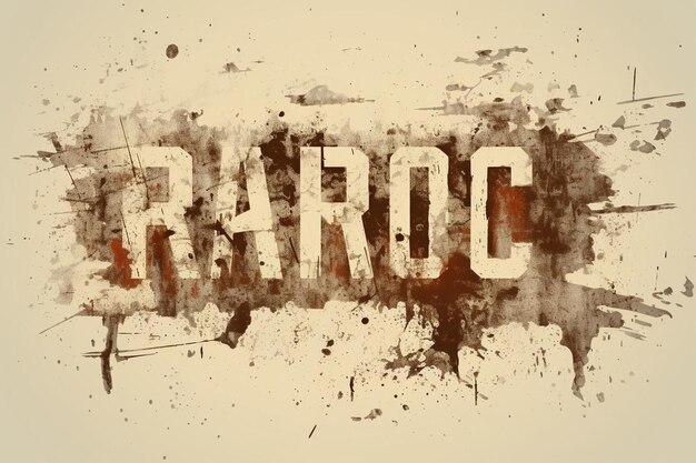 Photo distressed font grunge font