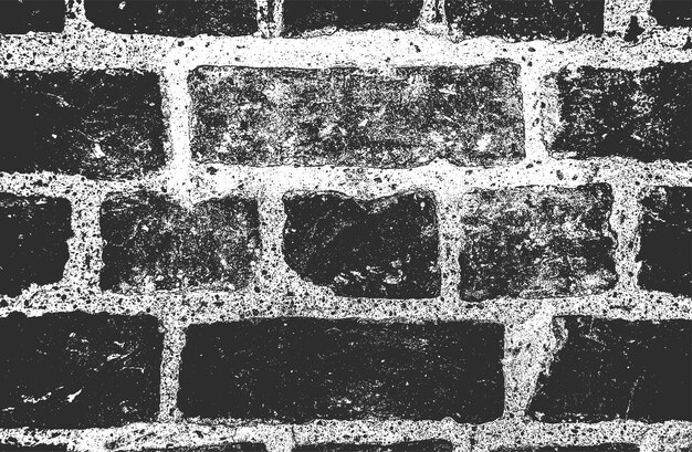 Distressed overlay texture of old brick wall grunge background