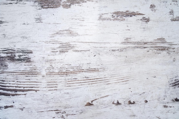 Distressed white wooden background texture