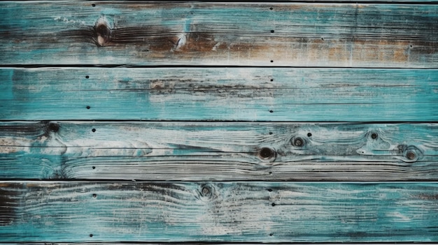 Distressed wooden planks arranged in a decorative pattern