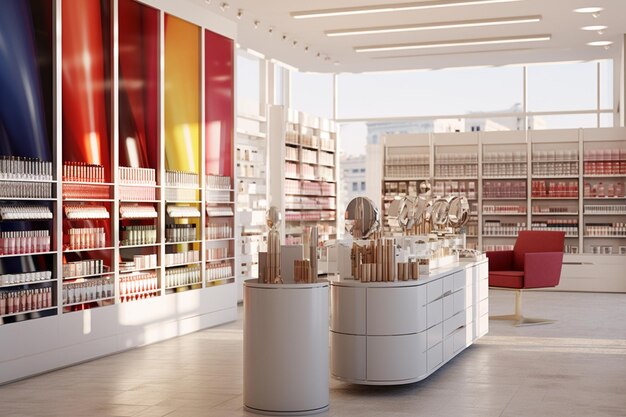 Distribution of samples in beauty stores