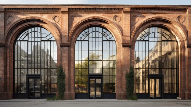Premium Photo | Distribution structure warehouse building