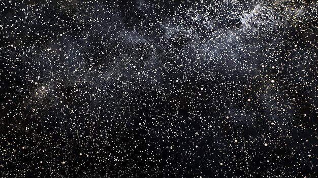 Dit is een prachtige ruimte-thema afbeelding het bevat talloze sterren van verschillende maten tegen de inktzwarte leegte van de ruimte