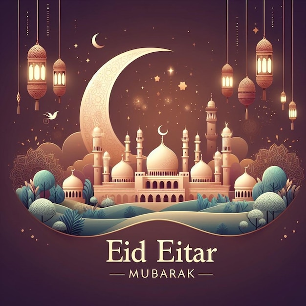 Dit ontwerp is voornamelijk gemaakt voor Eid ul Fitr en Eid ul Adha