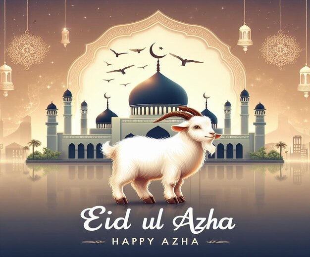 Dit prachtige ontwerp is gemaakt voor het islamitische mega-evenement Eid ul Adha.