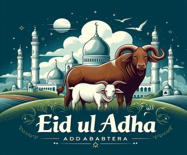 Dit prachtige ontwerp is gemaakt voor het islamitische mega-evenement Eid ul Adha.