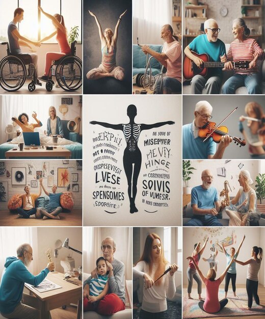 Foto dit prachtige ontwerp is gemaakt voor parkinson day.