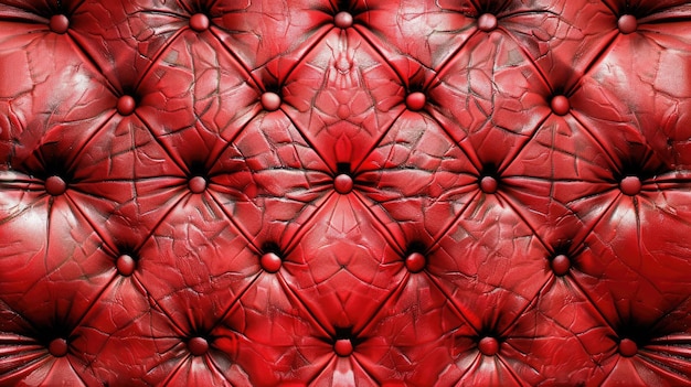 Dive into the sumptuous feel of red leather with a detailed texture map for enhanced visual impact