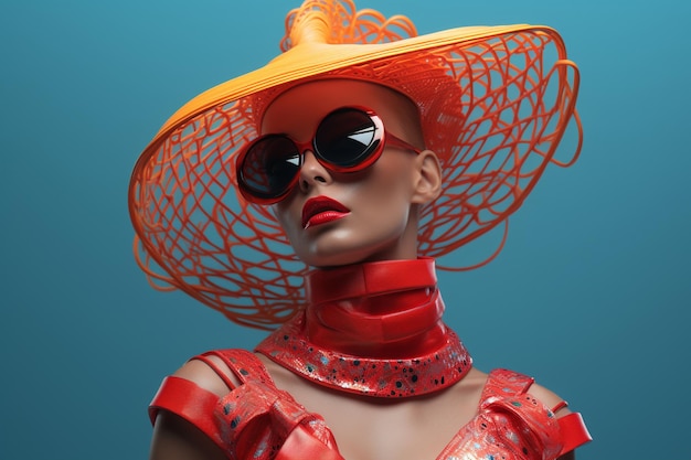 Dive into a surreal world of oversized hats and ex 00223 03