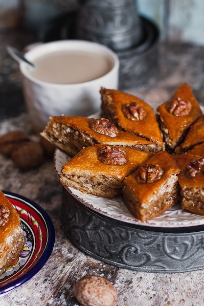 Foto diverse baklava