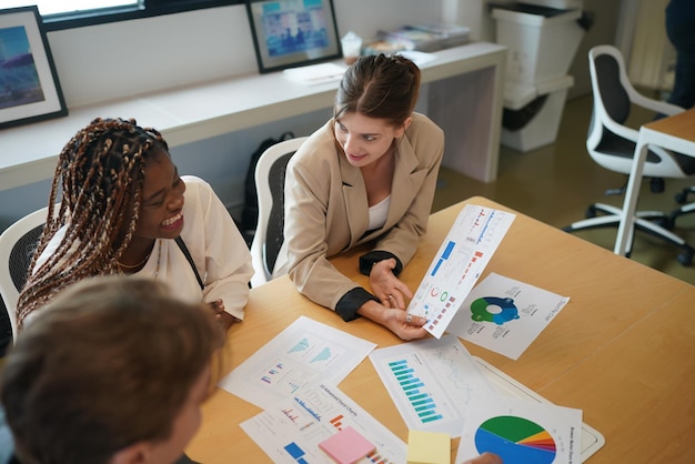 Diverse Business People on a Meeting