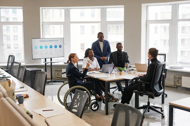 Diverse Business Team in Office