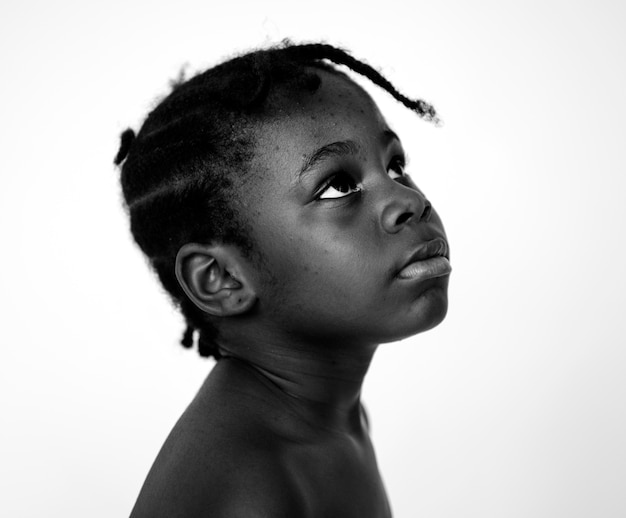 Diverse children shoot