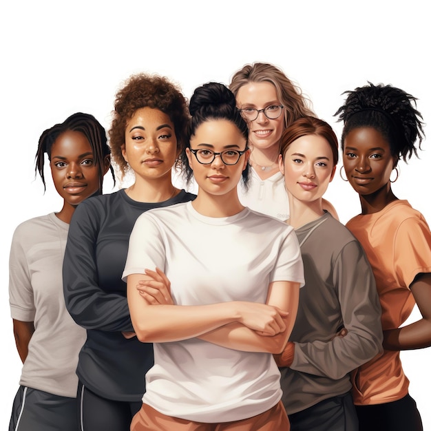 Diverse and Dynamic Unveiling the Quintet of Female Sport Digital Avatars in a Groundbreaking Cover