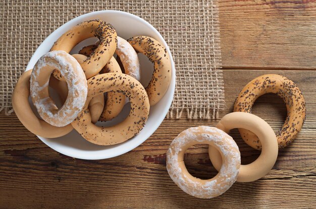 Diverse huisgemaakte bagels