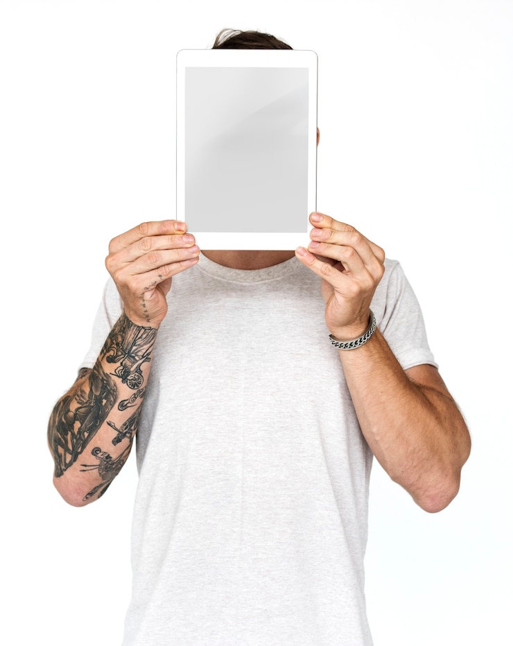 Foto diverse mensen schieten