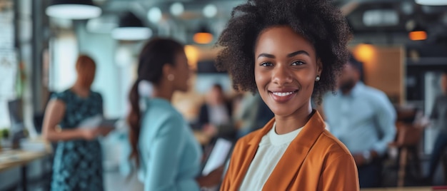 Diverse Professionals In A Dynamic Office Captured With Vibrancy And Unity