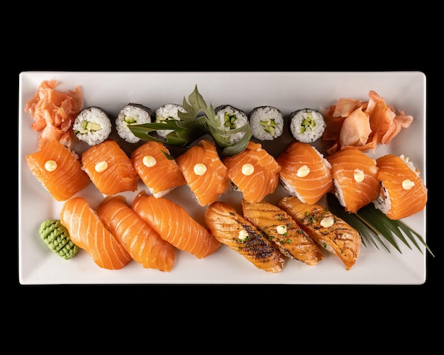 Diverse soorten sushi