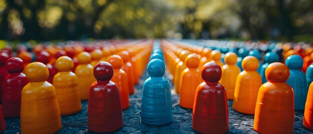 Foto diverse teameenheid bij het aannemen van concepten inclusieve aannemingspraktijken multiculturele arbeidskrachten diversiteit initiatieven gelijke kansen werkgelegenheid