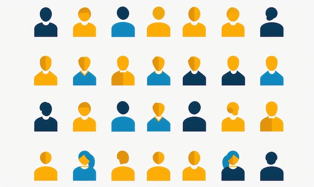 Diverse User Avatars for Social Networks