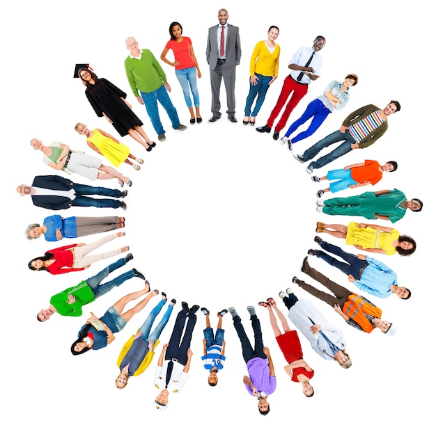Photo diversity ethnicity multi-ethnic variation togetherness unity concept