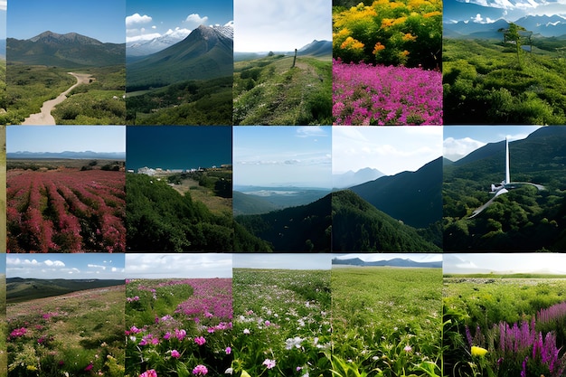 Foto la diversità della natura