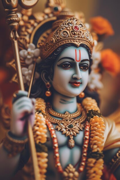 divine celebration honoring Ram Navami a sacred Hindu festival commemorating the birth of Lord Rama