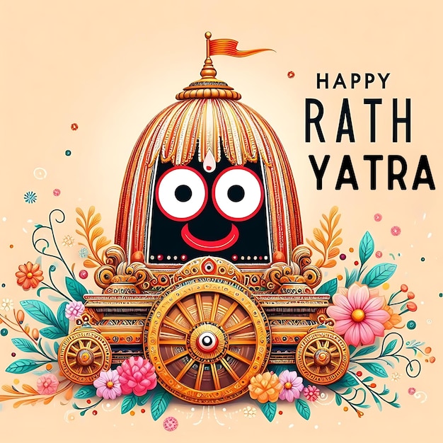 Divine Elegance Happy Rath Yatra