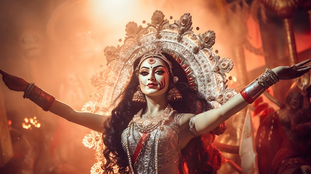 Divine Festivity of Captivating Durga Puja Celebrations