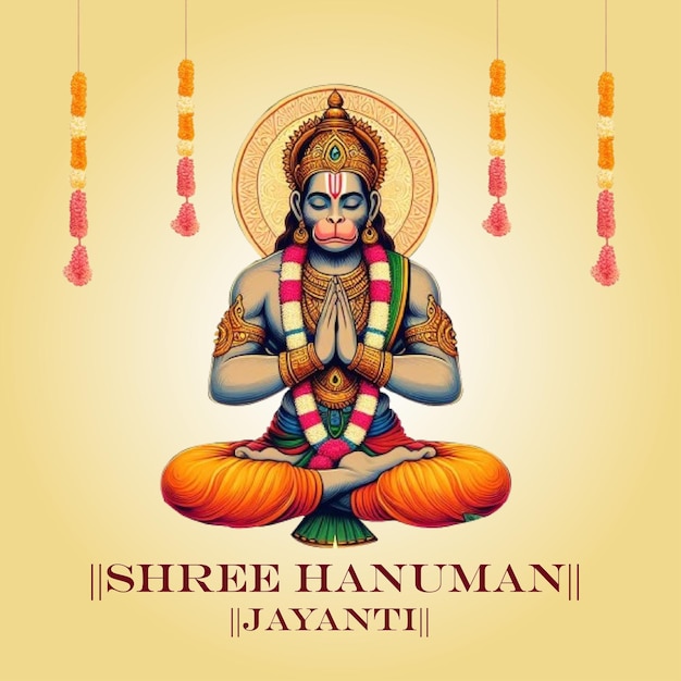 Divine Radiance Hanuman Jayanti Celebration